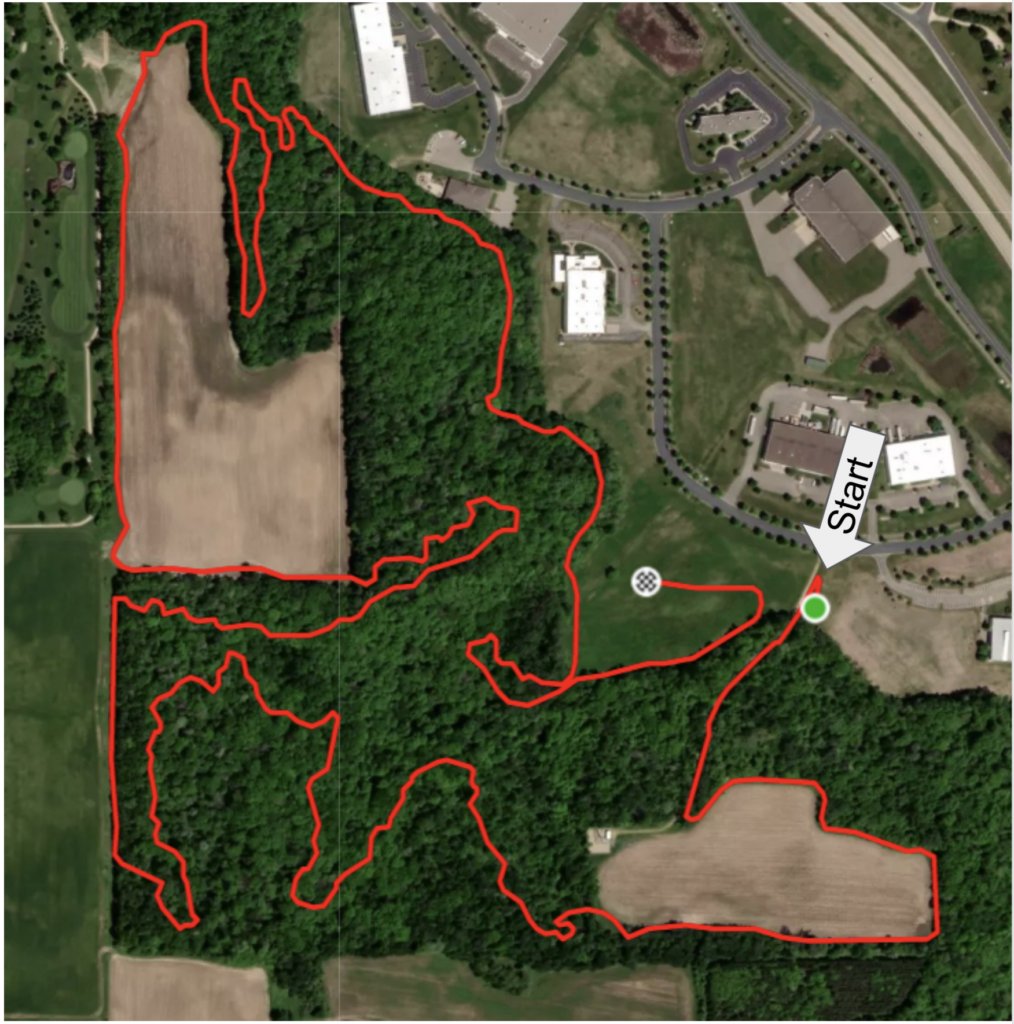 Whitetail Ridge #2 Course Map