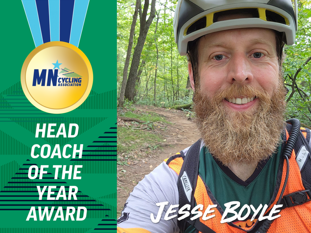 Head Coach of the Year Award 2022 Jesse Boyle