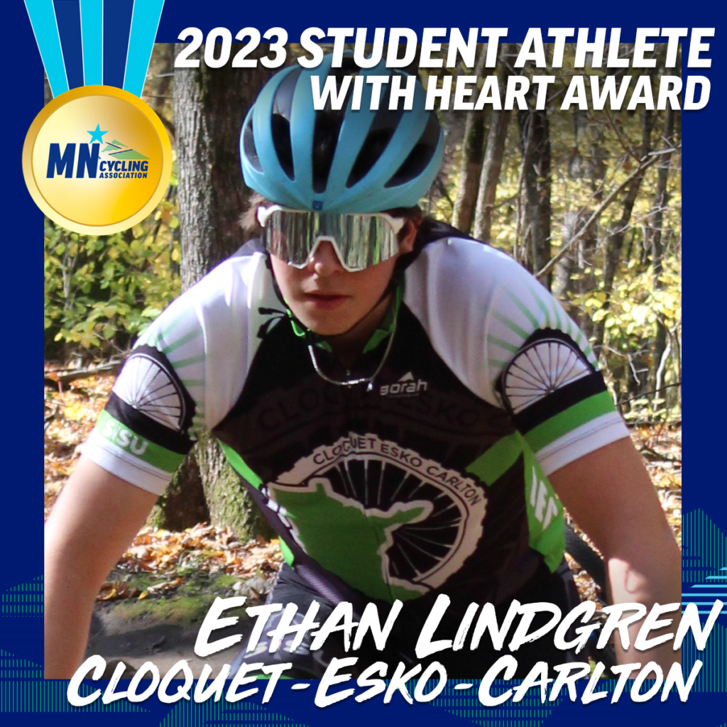 2023 Student Athlete with Heart Ethan Lindhgren