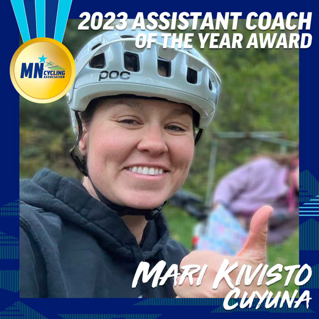 Mari Kvisto 2023 Assistant Coach of the year