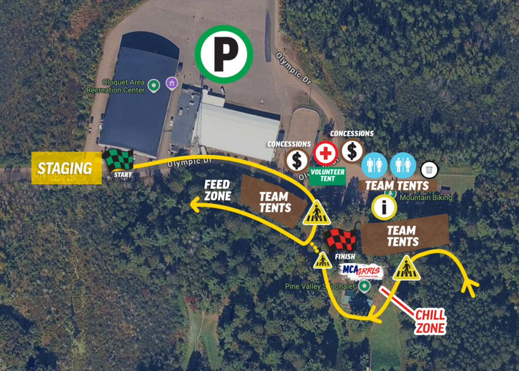 Pine Valley Infield Map